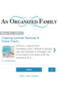 Mobile Screenshot of anorganizedfamily.com